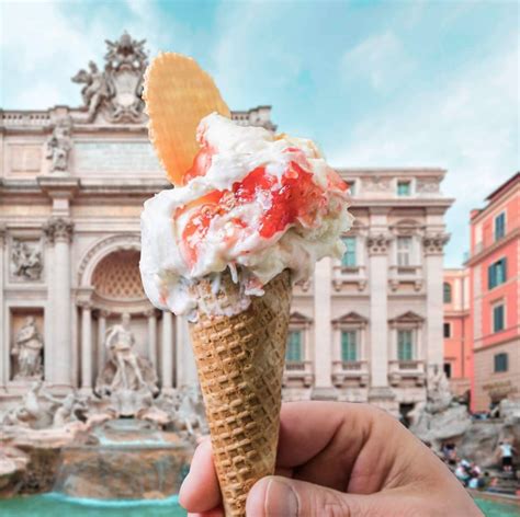 gelato fendi roma|gelato touristo rome.